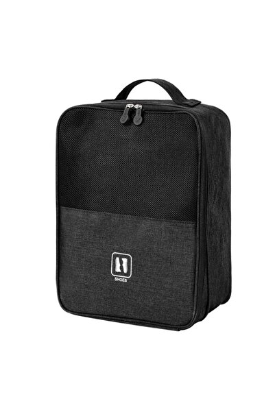 Choice black Portable Shoe Bag Travel Storage Pouch Organizers Luggage Clothe...