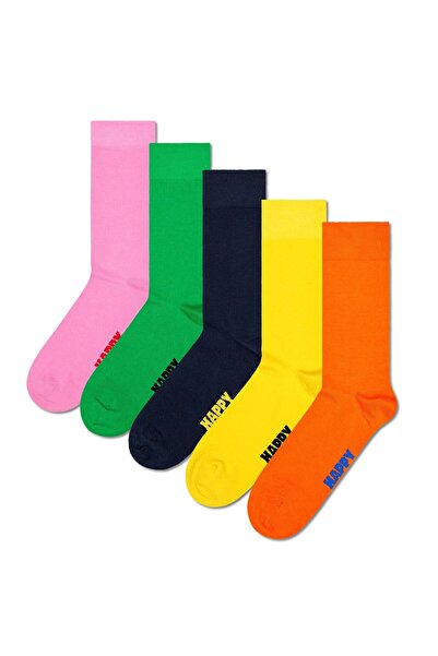 Happy Socks Unisex Socken, 5er-Pack - Alltags-Crew-Socken im 5er-Pack, Motivs...