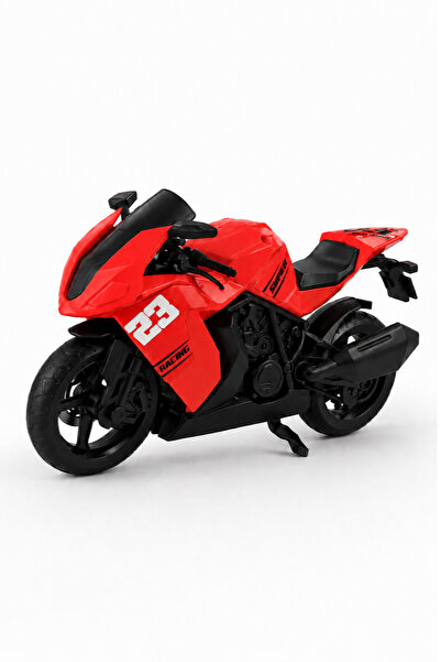 FunkyCraft Büyük Boy Motor Oyuncağı Yarış Motoru Oyuncak Plastik Motosiklet Ç...