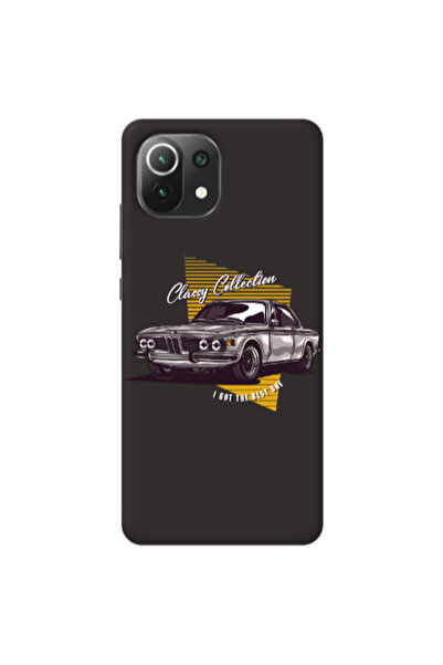 Other Xiaomi Mi 11 Lite Classy Collection Black Colored Silicone TPU Θήκη