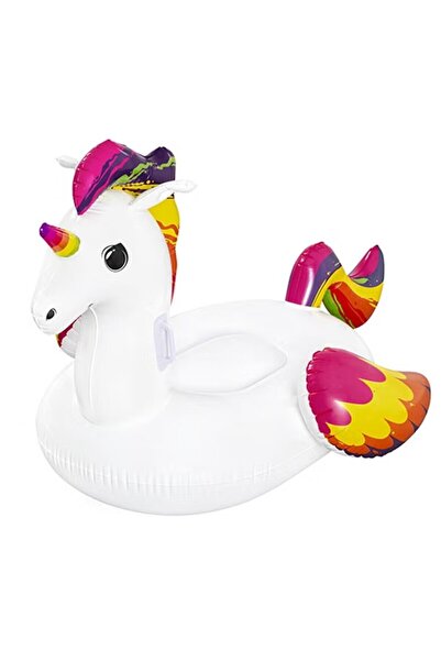 BESTWAY 1.55m x 1.19m Fantasy Unicorn Ride-On#41114