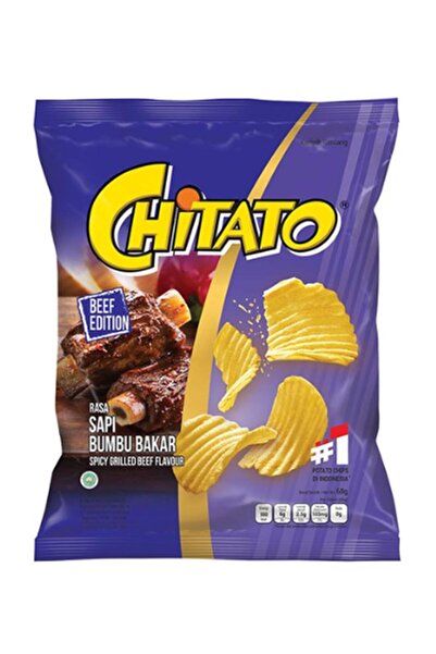 CHITATO Spicy Grilled Beef Flavour Chips – 65g