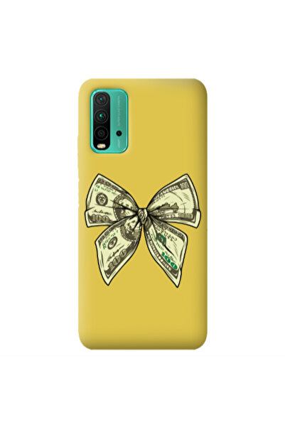Other Xiaomi Poco M3 Bowtie Dollars Yellow Colored Silicone TPU Θήκη