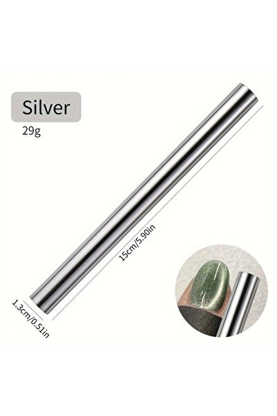 Choice1 Round Magnet Silver YIKOOLIN Super Long Double Head Nail Magnet Tool ...