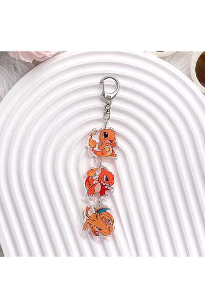 Choice14 5 cm 15 Pokémon Characters Pikachu Bulbasaur Jigglypuff Acrylic Keyc...