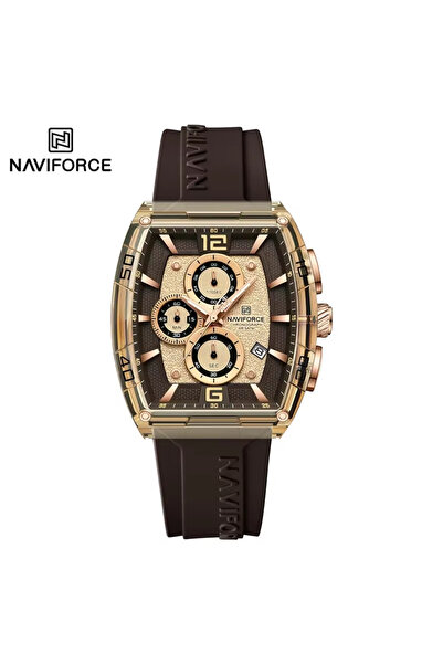 Choice17 ساعات NAVIFORCE الأصلية للرجال، ساعة يد كوارتز مقاومة للماء مع حزام ...