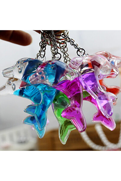 Choice Hot Sale Floating Dolphin Keychain For Car Keys Ring Cute Whale Ocean ...
