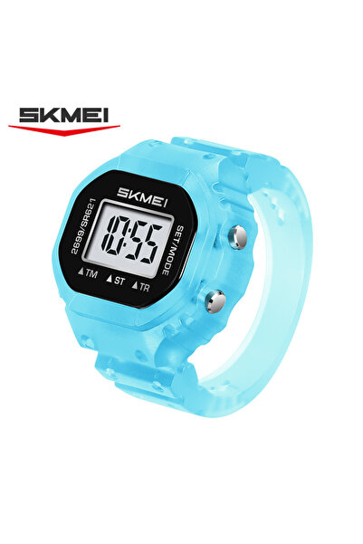 choice2 Skmei blue transparent 2699 New LED Digital Women Fashion Cool Rings ...