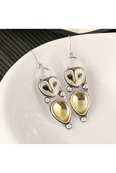 Choice T1569-1 Vintage Cute Animal Metal Pendant Earrings Suitable for Women ...