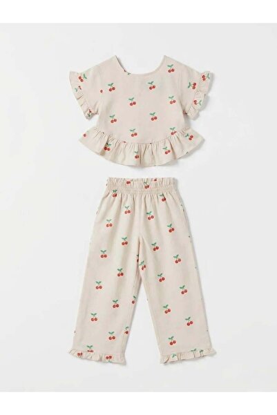 LA'CIEL PARİS CHERRY POPLİN TAKIM