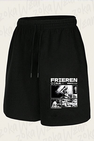 ZOKAWEAR Unisex Frieren Sousou No Frieren Design Printed Shorts