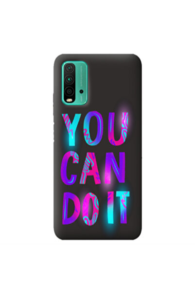 Other Xiaomi Poco M3 You Can Doit Black Colored Silicone TPU Θήκη