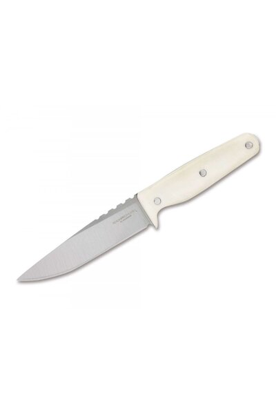 OEM Cutit Condor Bonum, otel 420HC, maner Micarta, cu teaca din piele