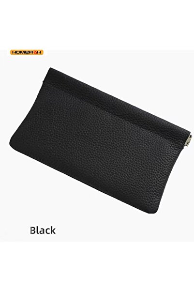 Choice1 black Homefish Storage Bag PU Leather For Long Wallet Passport Driver...