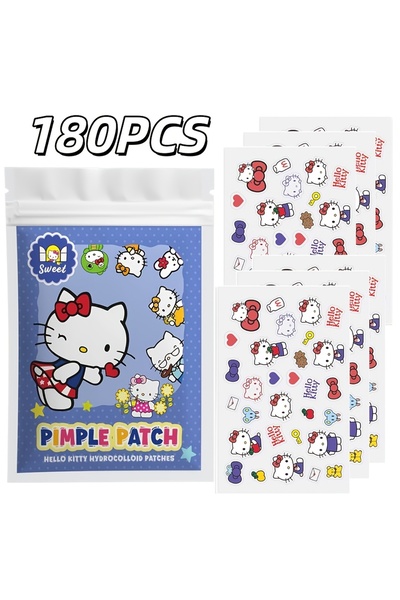 Choice 180PCS 60/180PCS Sanrio Hello Kitty Acne Patch, Hydrocolloid Acne Patc...