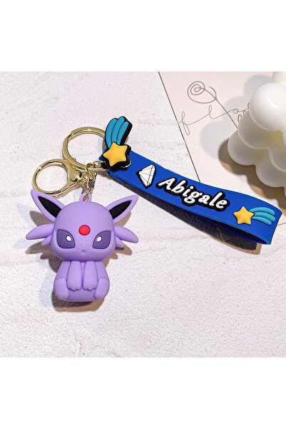 Choice6 6 cm kc3337 Pokemon Keychain Pikachu Anime Action Figure Toy Kawaii C...