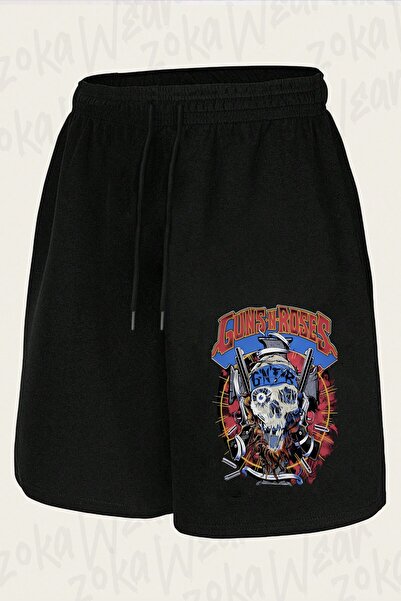 ZOKAWEAR Unisex Guns N Roses V58 Design Printed Shorts