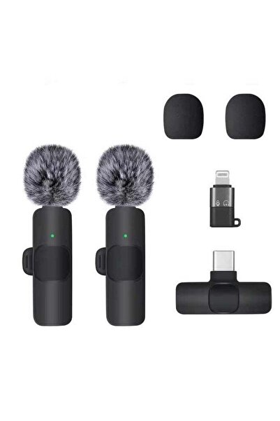 Generic N9 Mini Mic Pro Wireless Microphone for iPhone iPad Android Lavalier ...