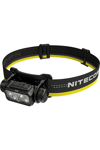 Nitecore Επαναφορτιζόμενος Φακός Κεφαλής LED IP68 με Μέγιστη Φωτεινότητα 1000...