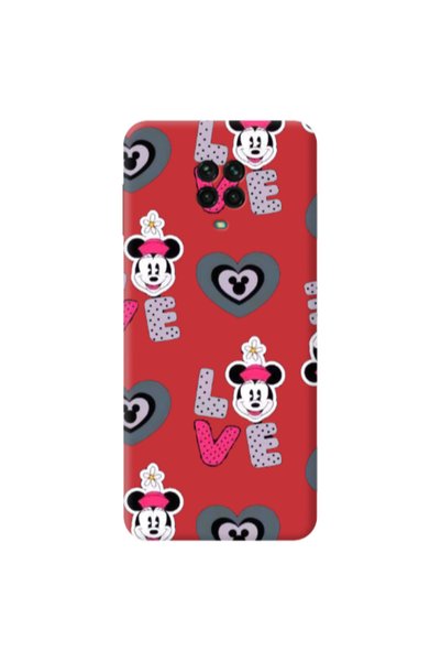 Other Xiaomi Redmi Note 9 Pro Minnie Red Colored Silicone TPU Θήκη