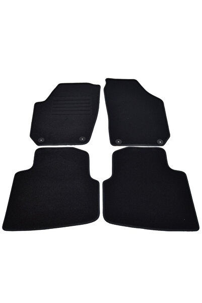 Best Auto Vest Covorase mocheta Skoda Roomster 6/2006- Negru, set de 4 bucati