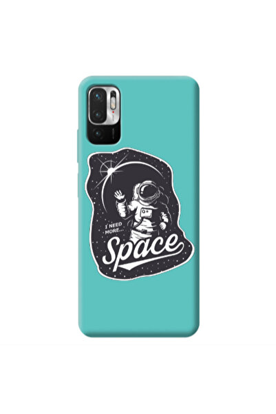 Other Xiaomi Redmi Note 10 Pro 5G I need more spacee Turquoise Colored Silico...