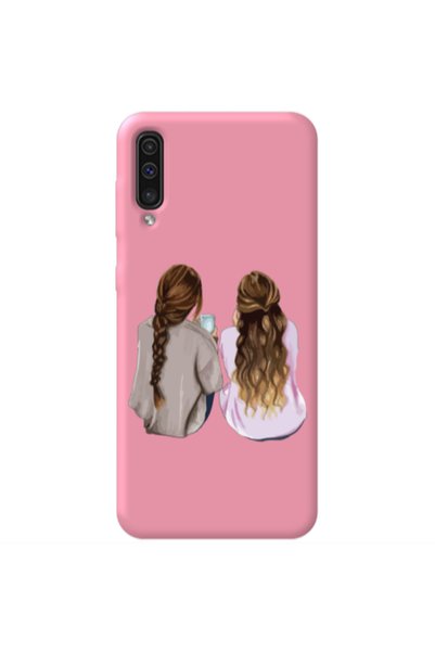 Other Samsung A70 Friends Pink Colored Silicone TPU Θήκη