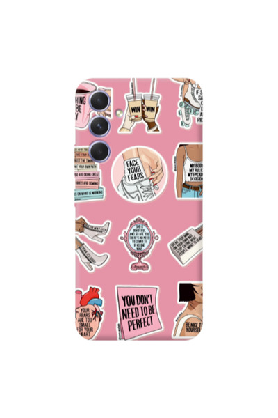 Other Samsung A26 Everything will be okay Pink Colored Silicone TPU Θήκη