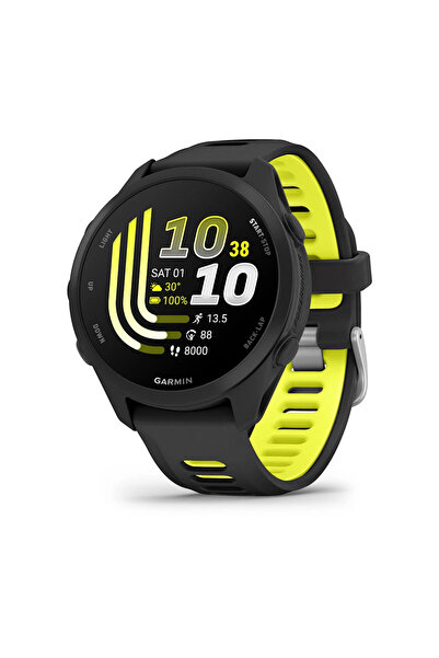Garmin Forerunner 170 Music Siyah/Amp Sarı Kayışlı
