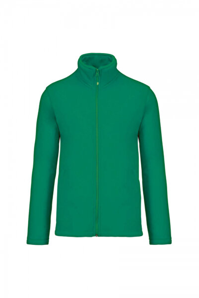 Kariban Jachetă fleece unisex KA 911 Falco, verde Kelly