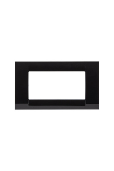 Gewiss Rama Virna Negru 4M, System, GW22114, Gewiss, RAMA ORNAMENT