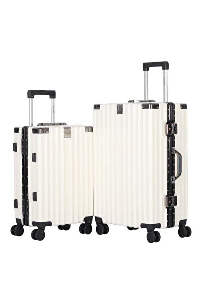 AVIATOR Aviator Brand Luggage Sets Luxury Suitcase 2Pcs Set 24+20Inch Pc Alum...