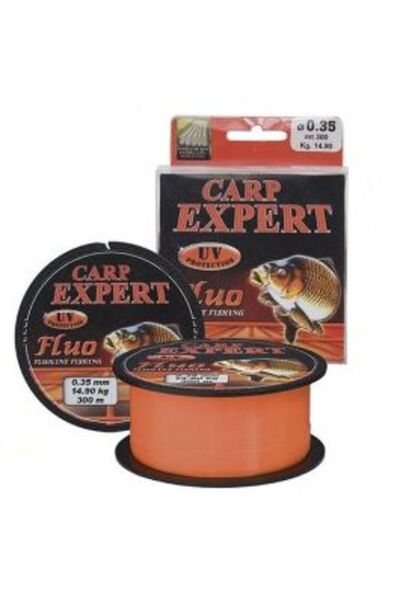 carp expert Fir monofilament UV Fluo-Orange 0,30mm 300m