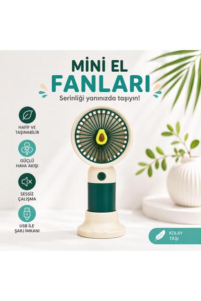 VEROKSA MİNİ EL FANI (RENK SEÇENEKLİ)
