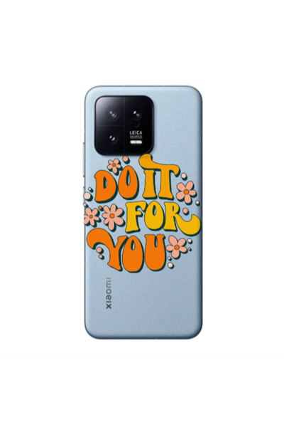 Other Xiaomi Mi 13 5G Do it For You Transparent Silicone TPU Θήκη
