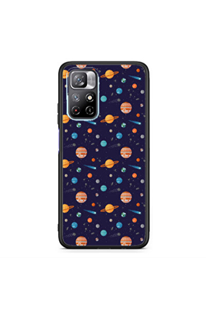 Other Xiaomi Poco M4 Pro 5G Planets Black Glossy Θήκη