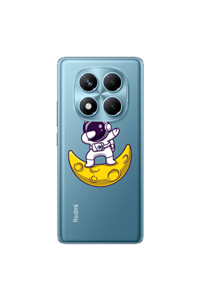 Other Xiaomi Redmi Note 14 Pro Astronaut on the moon Transparent Silicone TPU...