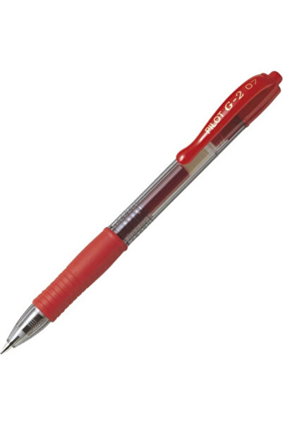Pilot G-2 Στυλό Τζελ 0.7mm Κόκκινο με Κόκκινο Μελάνι Κωδικός: BL-G2-7R
