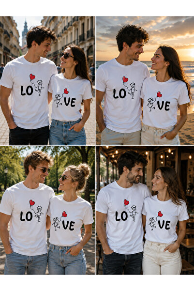 NUATEX Loved Combination Basic T-Shirt (2 Pieces Will Be Sent, Contact the Q&...