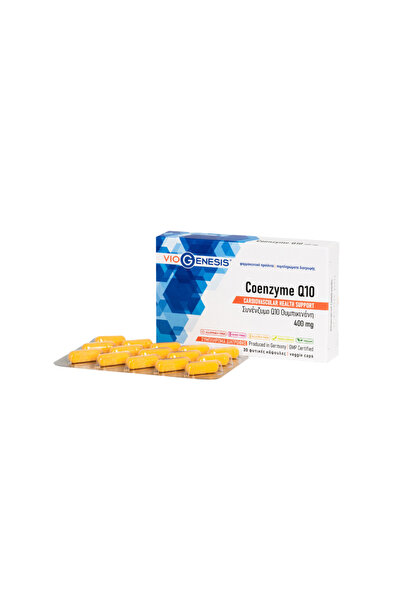 Viogenesis Συνένζυμο Q10 400 mg 30 Κάψουλες