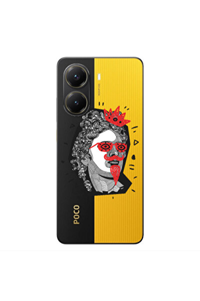 Other Xiaomi Poco X7 Pro Glasses crown Transparent Silicone TPU Θήκη