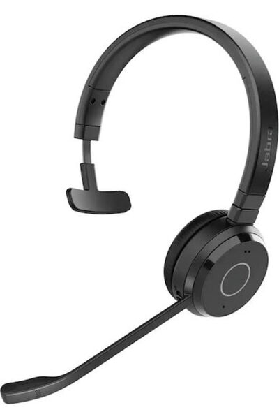 Jabra Evolve 65 TE Link 390a UC Μονοφωνικά Ασύρματα Ακουστικά Πολυμέσων On-Ea...