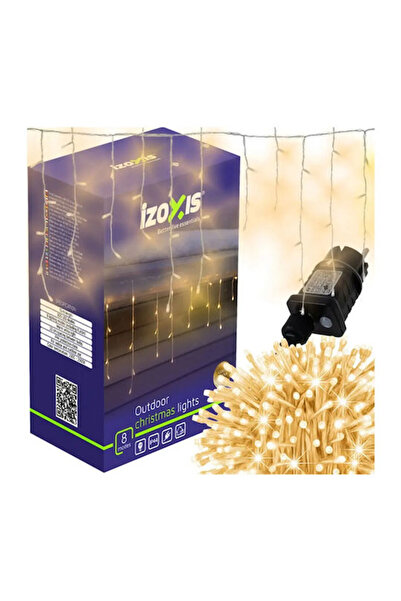 Izoxis 300 Λαμπάκια LED 15μ. Θερμό Λευκό σε Σειρά 1 τεμάχιο Κωδικός: 18679-0