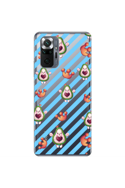 Other Xiaomi Redmi Note 10 Pro Max king avocado Transparent Silicone TPU Θήκη