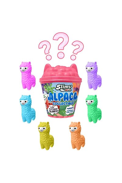 Slime Slimy 3D Alpaca Sürpriz Figür Paketi - Pembe