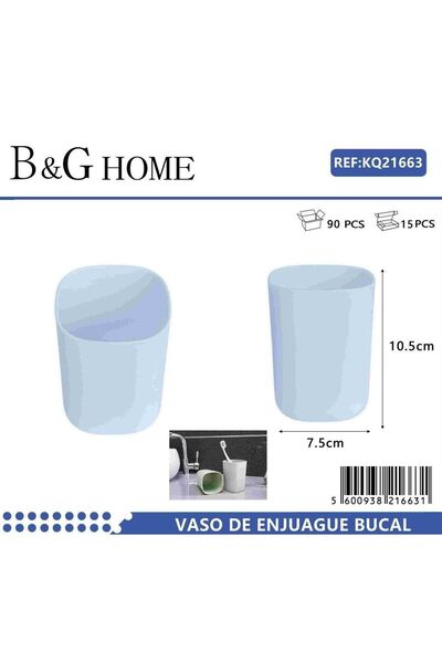 Tradesor Θήκες οδοντόβουρτσας πλαστικές σε σετ 5Χ - Light Blue - 21663