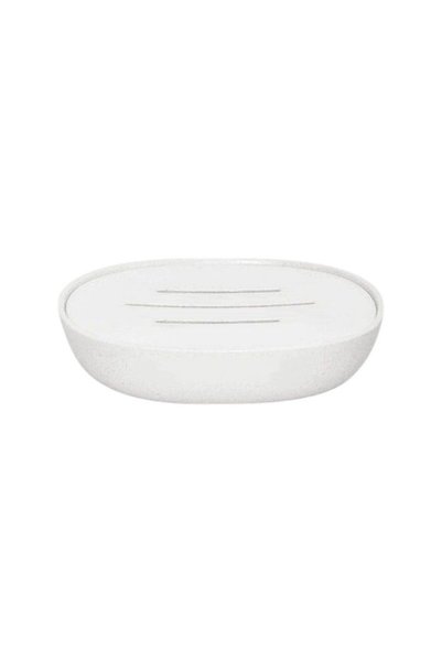 Tradesor Σαπουνοθήκες μπάνιου πλαστικές - Σετ 9pcs - White - 21538