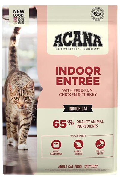 Acana İndoor Entree Tavuklu ve Hindili Kısırlaştırılmış Kedi Maması 4,5 kg Tü...