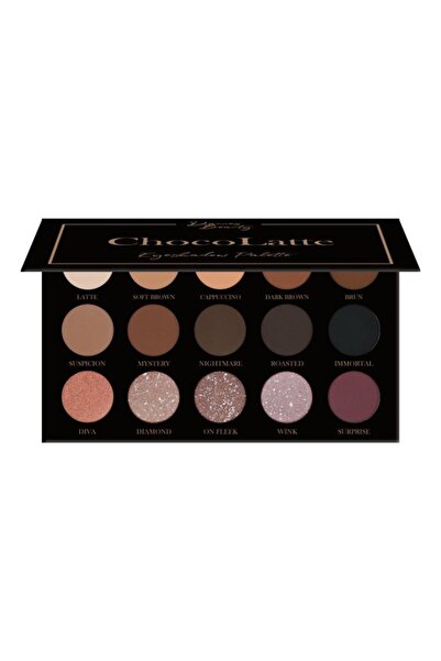 Dannes Beauty Paletă de farduri de ochi ChocoLatte