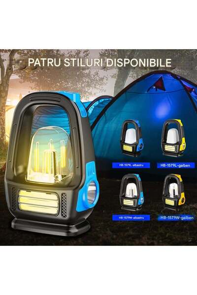 CASA JOY Lampă Solară 20 x 12 LED, Multifuncțională cu 3 Moduri de Iluminare ...
